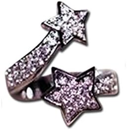Beautiful Star Light, Star Bright Ring - 0.6" x 0.75" - Packaged in an Elegant Gift Box Ready to Surprise [BLACK FRIDAY SALE]