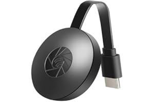 4K Wireless HDMI Display Dongle Adapter, No Delay Wireless Transmitter, Streaming Video Audio File from Phone PC Tablet to TV