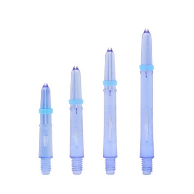 x Laro Dart Shafts: Plastic Nylon Shaft - for Soft Tip and Steel Tip Darts - Deep Blue 130 (Extra Short)