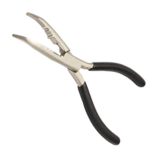 17cm Stainless Steel Fishing Pliers Scissor Hook Removal Tool Line Cutter Tackle - Thumbnail 2