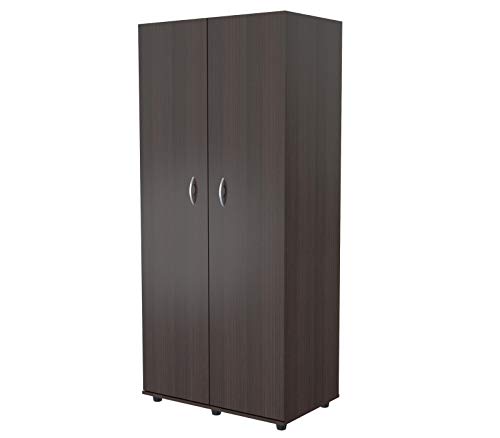 Inval America 2-Door Armoire with Clothing Storage - Thumbnail 4