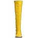 Funtasma by Pleaser Women's Gogo-300 Boot,Yellow Stretch Patent,7 M