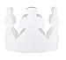 Hygloss White Paper Crowns 24 Pack - Paper Crowns for Kids to Decorate - Craft Activity - Blank Crown for Adults - Perfect for Parties, Celebrations - DIY Crown Crafts