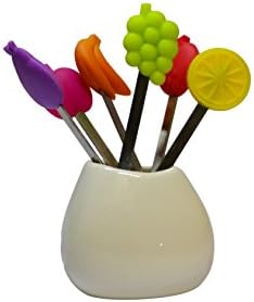 Fruit Fork Set Dessert Snack Forks Home Decor Party, Housewarming Gift