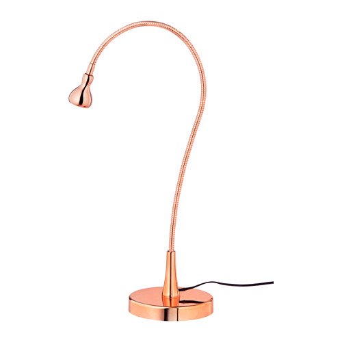 Amazing JANSJÃ– LED work lamp, copper color