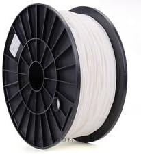 3D Printer Filament White PLA 1.75 mm, 1 KG Spool( 2.2 lb) Dimensional Accuracy +/- 0.05 mm