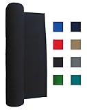 21 Ounce Pool Table Felt - Billiard Cloth - for an 8 Foot Table Black
