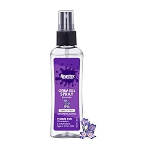 BuddsBuddy Hearttex Germ Kill Spray, HT1016, 250 ml (Lavender)