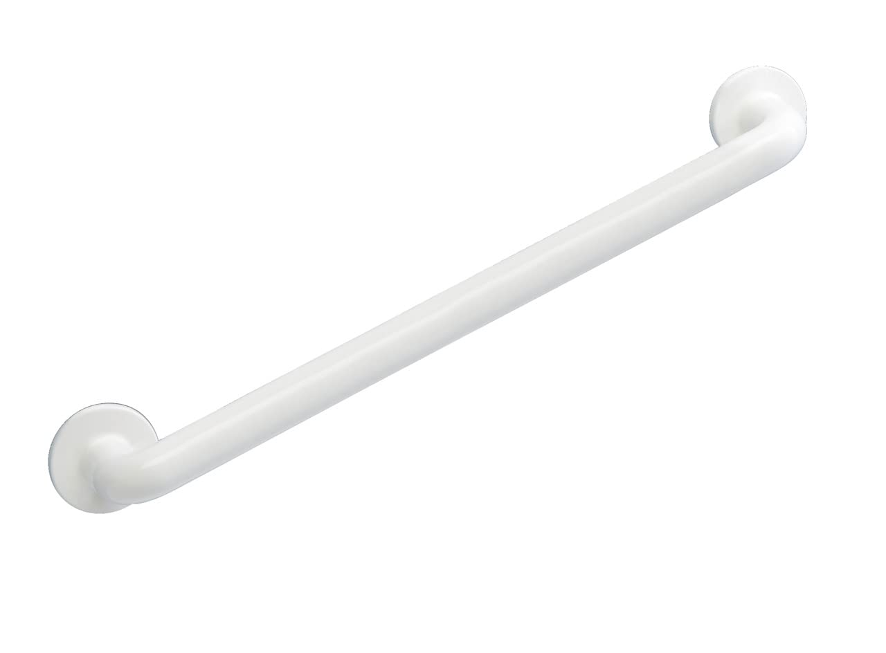 Wenko 17933100 Wall Grip Secura White 64.5 cm for Bathtub and WC, Plastic, 64.5 x 7 x 8 cm, White