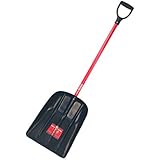 Bully Tools 92400 Mulch/Snow Scoop with Fiberglass D-Grip Handle