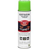 Rust-Oleum 17 Oz 203023V Industrial Choice Fluorescent Green M1600 System SB Precision Line Marking Paint
