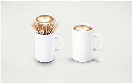 Amazon 楊枝入れ 自動つまようじ入れ 創意コーヒーカップ楊枝入れ 軽量便利耐摩耗性 家庭 オフィス レストラン ホテルに適し 楊枝入れ オンライン通販