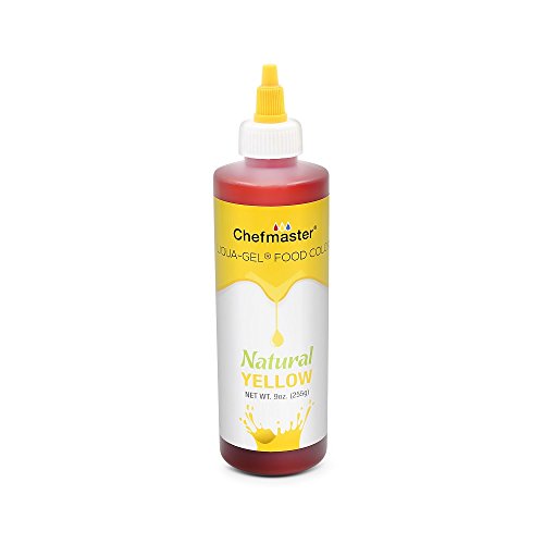 Chefmaster natural food coloring for decorating, yellow…