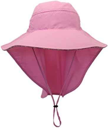 Men Women Flap Cap Visor Hat Adult Wide Brim Sun Hat UV Sun Protection Beach Hat