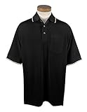 Tri-Mountain Mens 60/40 UltraCool mesh pocketed golf shirt.
