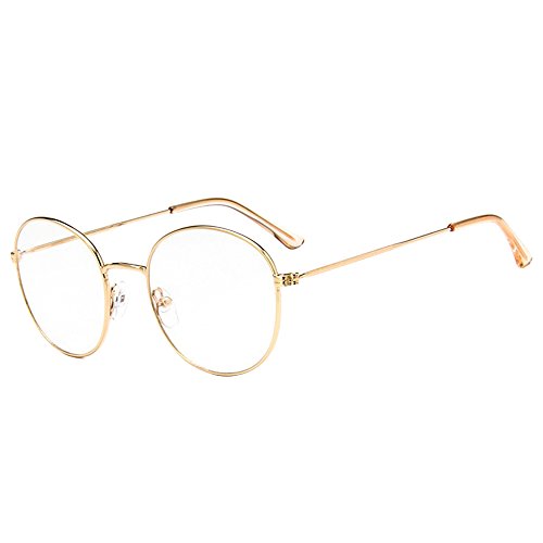 thin frame gold glasses