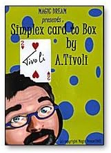 Magic Dream Tivoli Box (Simplex Card to Box) by Arthur Tivoli - Trick