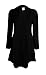 Forever Womens Long Sleeves Plain Crochet Knitted Waterfall Cardigan Sweater