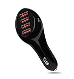 Car Charger,Gosin® [Smart Technology High Capacity] 48W/9.6A 4 USB Port Rapid Universal Car Charger Adapter for iPhone 4 4S,iPhone 5 5S,iPhone 6 6plus,iPad(Black)