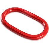 EGV Chain Link - 1 Pack, 24250 lbs, Grade 80 Steel Heavy-Duty Chain Lifting Ring for Rigging Lifting - Red(11T)