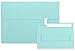 A7 Invitation Envelopes w/Peel & Press (5 1/4 x 7 1/4) - Seafoam Blue (50 Qty) | Perfect for Invitations, Announcements, Sending Cards, 5x7 Photos | Printable | 80lb Paper | LUX-4880-113-50