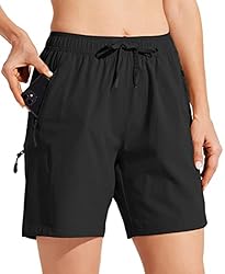 Willit Women's Hiking Cargo Shorts Quick Dry Golf