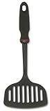 Norpro 1705 Grip-Ez Slotted Spatula Dishwasher Safe, Black