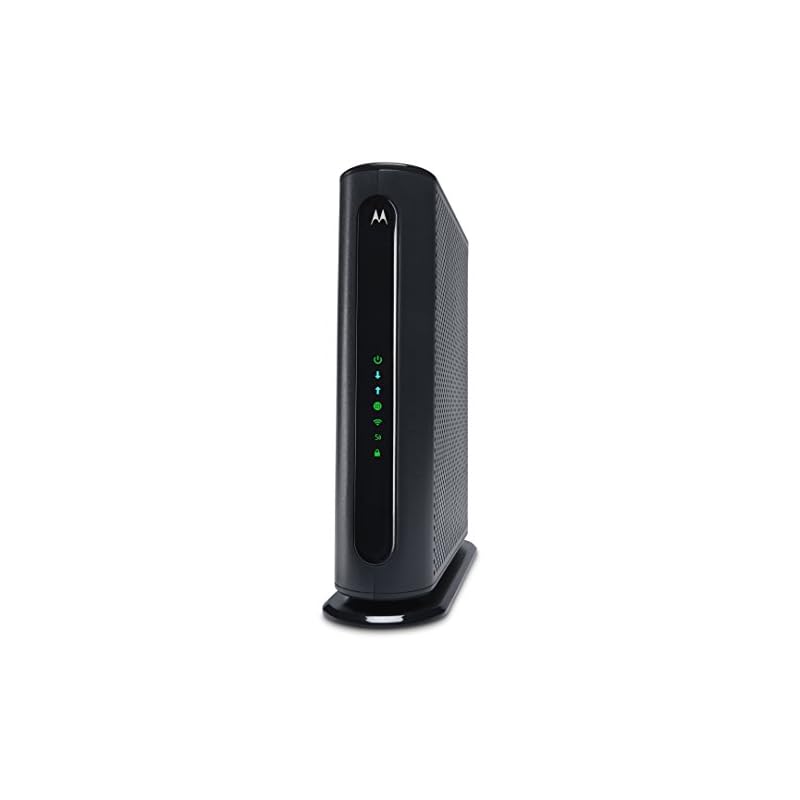 MOTOROLA MG7540 16x4 Cable Modem plus AC1600 Dual Band Wi-Fi Gigabit Router, 686 Mbps Maximum DOCSIS 3.0 - Approved by Comcast Xfinity, Cox, Charter Spectrum, More