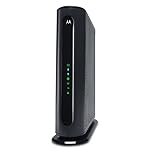MOTOROLA MG7540 16x4 Cable Modem Plus AC1600 Dual Band Wi ... mediacom phone cable wiring 