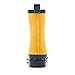 Outee Toddler Boys Shark Fin Fun Yellow Rain Boots Natural Rubber Waterproof in Solid Color for Kids