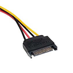 SATA to 4 Pin Power Cable Adapter 3 Pack SATA 15