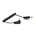 RIIPOO 30cm Mini Coiled 3.5mm Headphone Cable - 2-Pack, 90 Degree 1/8