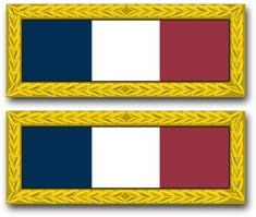 Military Vet Shop US Army Philippine Presidential Unit Citation Ribbon Vinyl Transfer Window Bumper Sticker Decal 3.8"