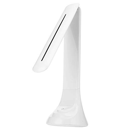 SECO FX12B USB LED Dimmable Rechargeable Desk Lamp, Perfect for Home/Office, 3 Light Modes, Foldaway for Compact Storage, 4W - White