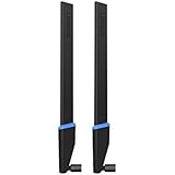 Linksys WRT002ANT-EU High-Gain-Antennen (f&uuml;r WLAN-Ger&auml;ten, RP-SMA-Anschluss, 2er-Pack) schwarz