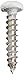 Hard-to-Find Fastener White Phillips Pan Sheet Metal Screws