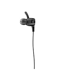 Monster Cable Isport Lograr dentro de oído auriculares inalámbricos Bluetooth con Micrófono integrado, Color negro