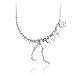 Jane Stone Dinosaur Vintage Necklace Short Collar Fashion Costume Jewelry for Women Teens