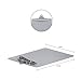 Metal Clipboard, 20% Sturdier Aluminum Contractor Clipboard with High Capacity Clip | Hangable Recycled Heavy Duty Rust-Proof | Plate for A4 Size Sheet, for Jobsite, Laboratory, Medical, Office, Teach