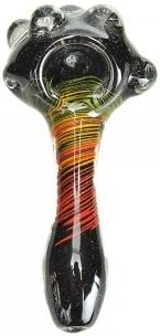 Baby blue double color spiral 4.5" pipe by oneclickstores