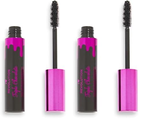 Revolution Beauty London London, Triple Chocolate Dipped, Mascara, 8 ml (Pack of 2) — image 1