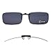 TERAISE Polarized Clip-on Sunglasses Over Prescription Glasses Anti-Glare UV400 for Men