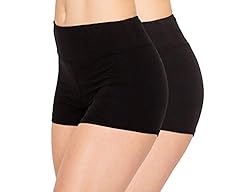 ALWAYS Women's Soft Yoga Shorts -High Waisted