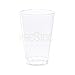 Clear Plastic Cups | 12 oz. 100 Pack | Hard Disposable Cups | Plastic Wine Cups | Plastic Cocktail Glasses | Large Plastic Drinking Cups | Plastic Party Punch Cups | Bulk Wedding Plastic Tumblers