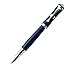 Lanxivi Hero 6117 Fountain Pen Gold Stars Cap Blue Barrel Fine Nib Size with Pen Pouch