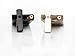 Marble Color Composite Cigarette Case and Box with Cleaner Stick and Holder (Black Marble Color)