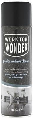Lakeland Worktop Wonder Hard Surface Cleaner 500ml for Granite Marble Stone
