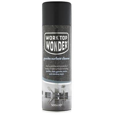 lakeland Worktop Wonder Hard Surface Cleaner 500ml – For Granite Marble Stone & Stainless Steel