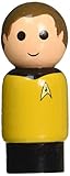 Bif Bang Pow! Star Trek The Original Series Captain James T. Kirk Pin Mate Wooden Figure