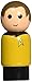 Bif Bang Pow! Star Trek The Original Series Captain James T. Kirk Pin Mate Wooden Figure